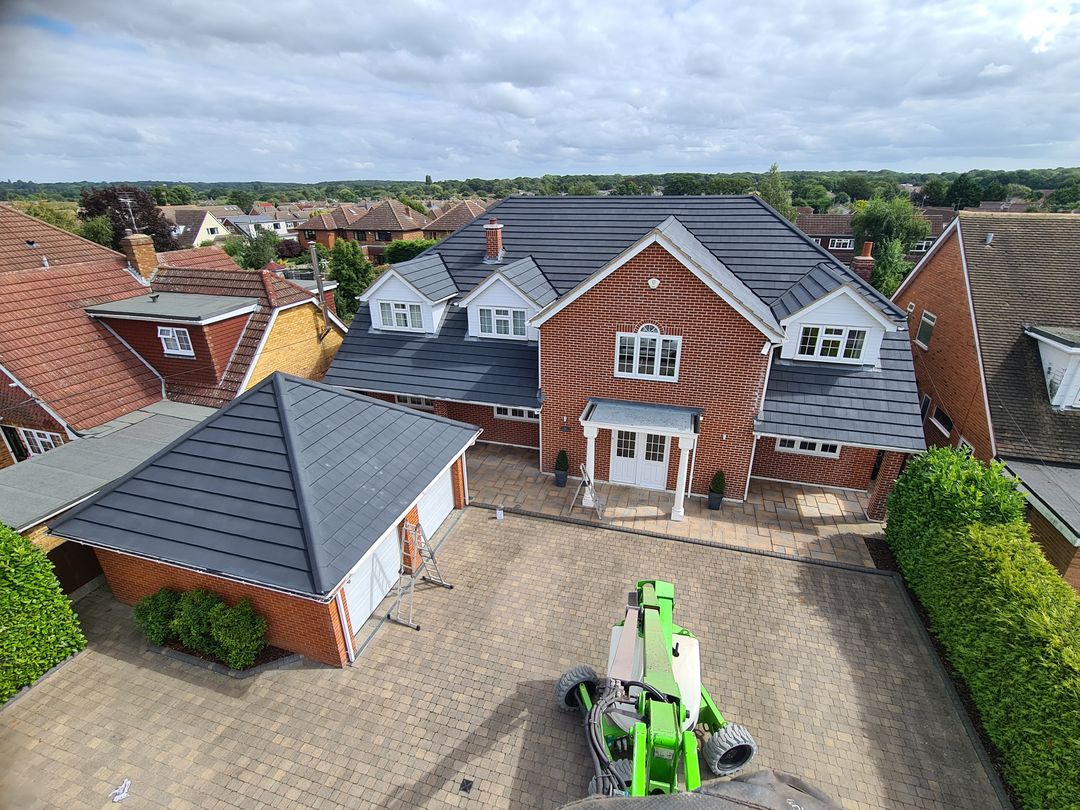 Slate Grey Roof painting services Essex